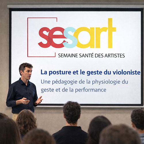 SEMAINE SANTE DES ARTISTES 2026 conférences, masterclasses, table-ronde,