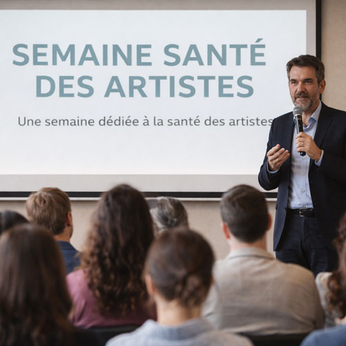Photo d'un débat sur la santé des artistes, une brève mais joyeuse histoire de la maladie et du handicap dans l’art. Art et vieillissement : dans quel sens doit-on le prendre ?