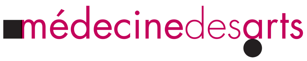 Logo Médecine des Arts sur fond blanc qualité pour téléchargement