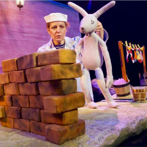 Spectacle de marionnettes pour les enfants dans le cadre de la SEMAINE SANTE DES ARTISTES